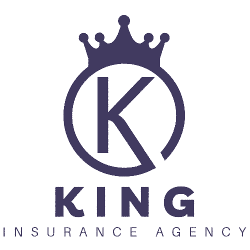 Blue Crown King Insurance Logo